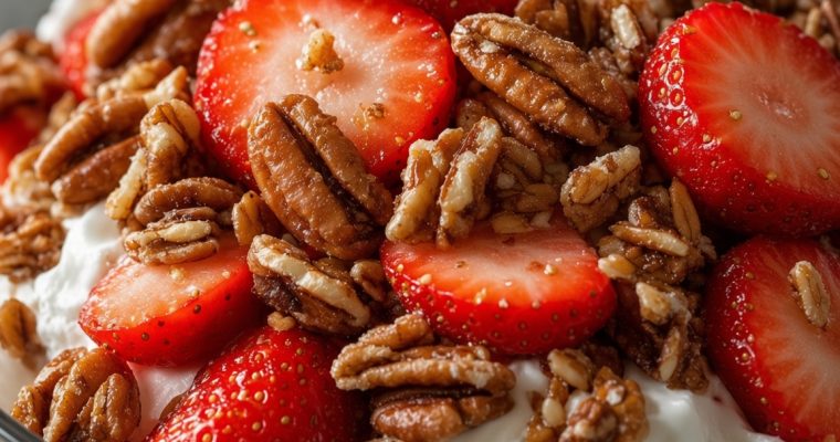 Strawberry Crackle Salad