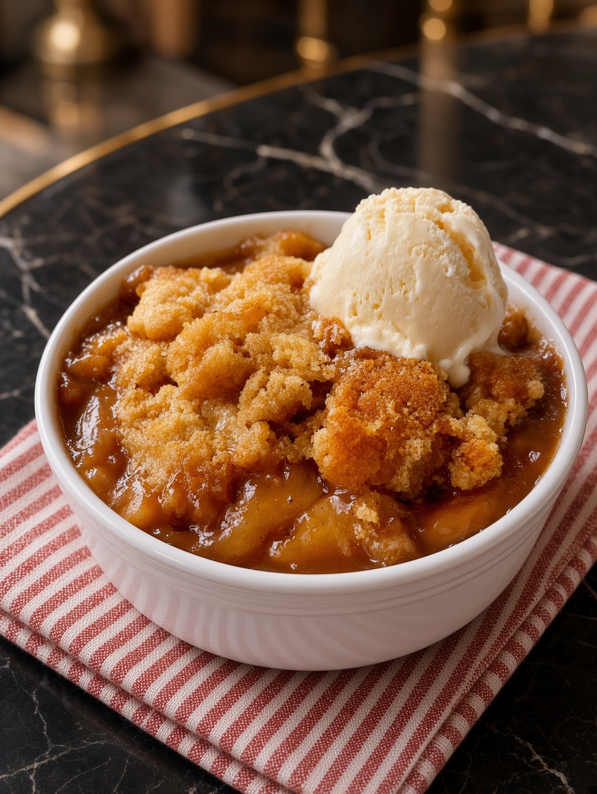 Slow Cooker Caramel Apple Dump Cake
