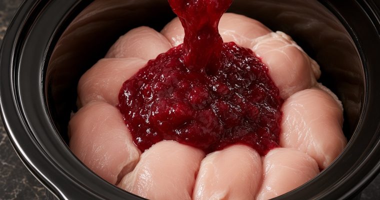 Three-Ingredient Cranberry Chicken