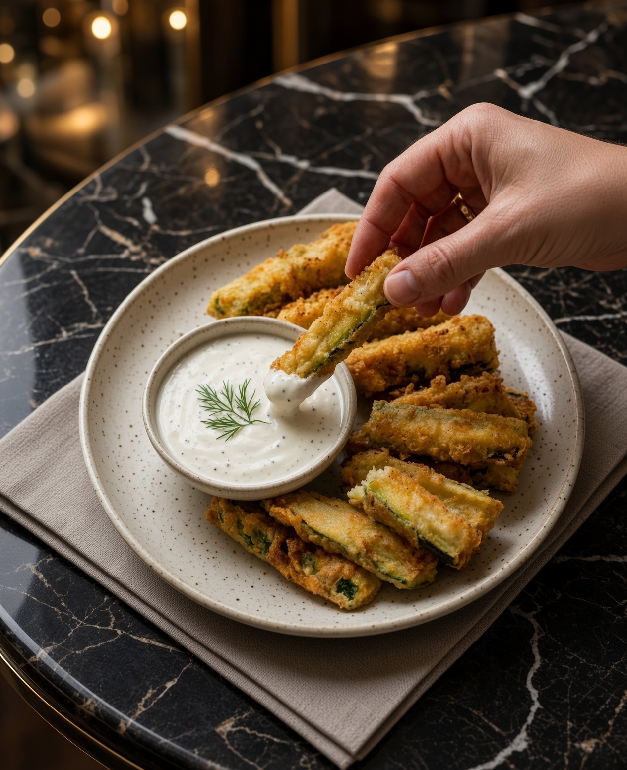 Homemade Fried Zucchini