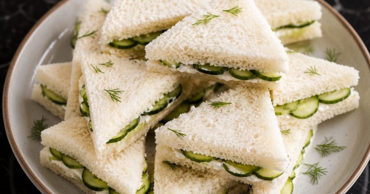 Cucumber Sandwiches