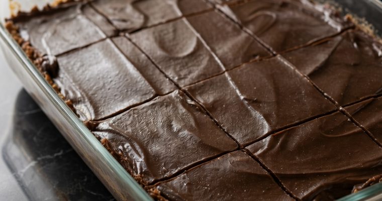 No-Bake Chocolate Silk Bars
