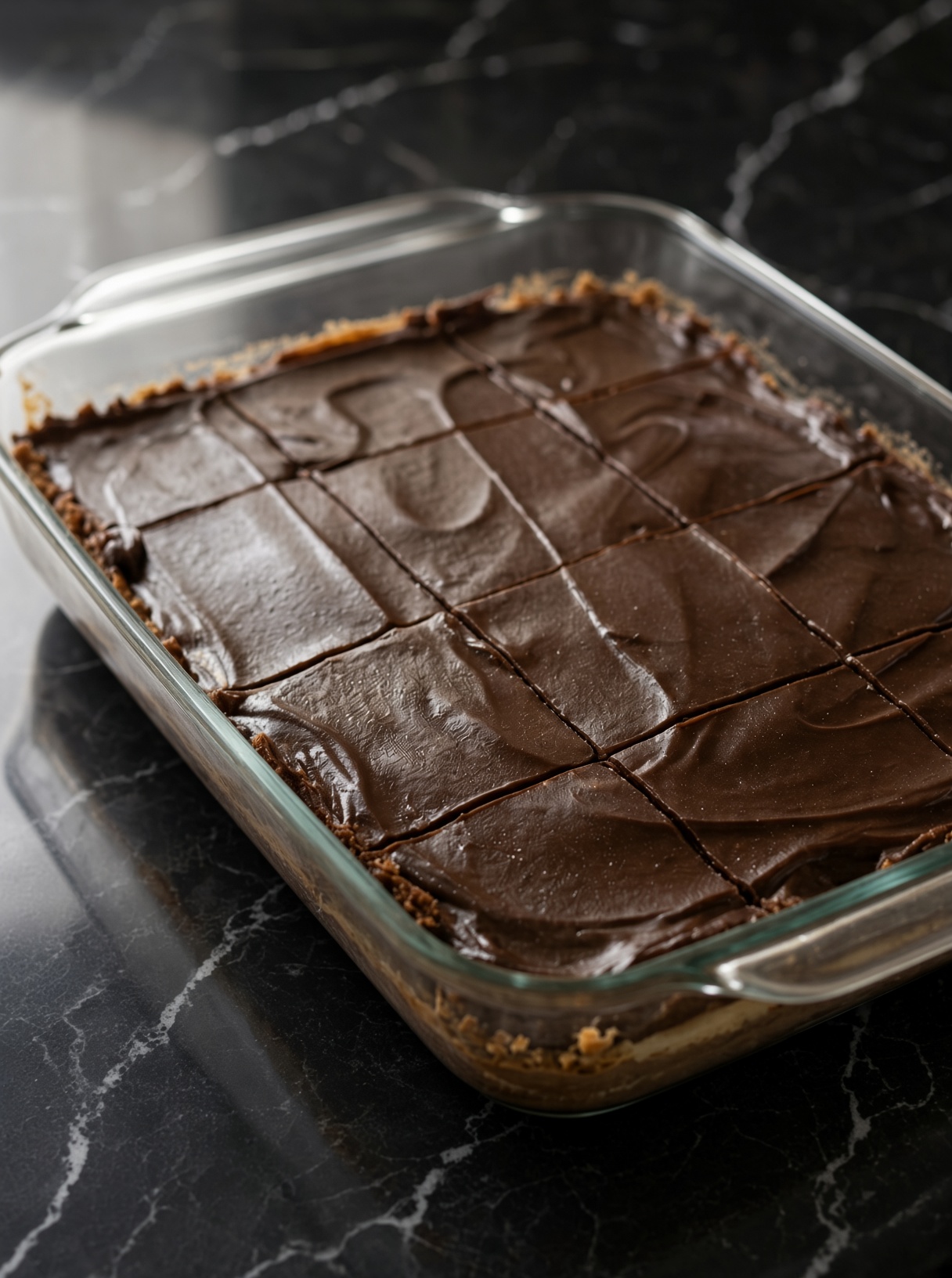 No-Bake Chocolate Silk Bars