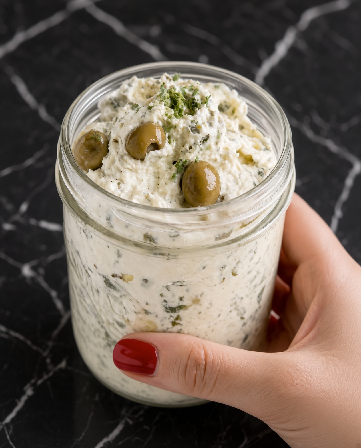 Cream Cheese and Olive Spread
