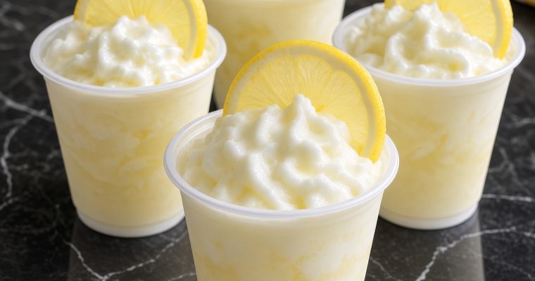 Two-Ingredient Frosted Lemonade