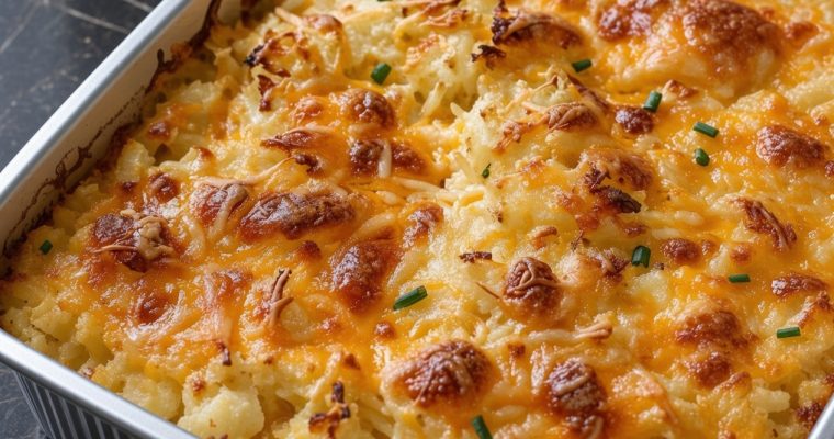 Southern Cheesy Hashbrown Casserole