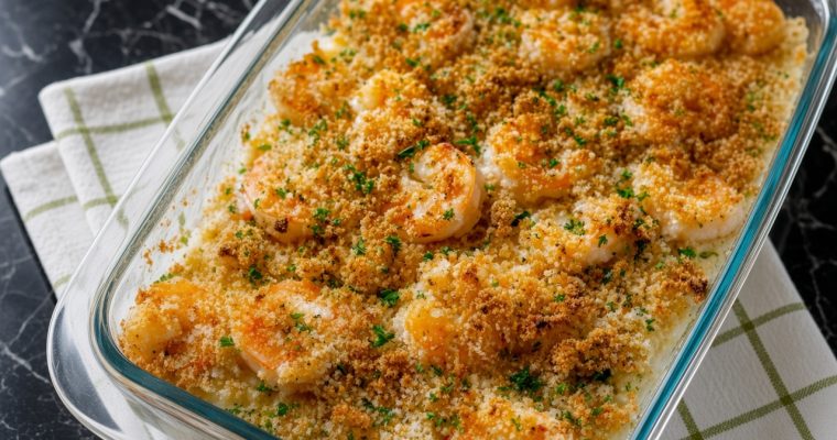 Crispy Shrimp Casserole
