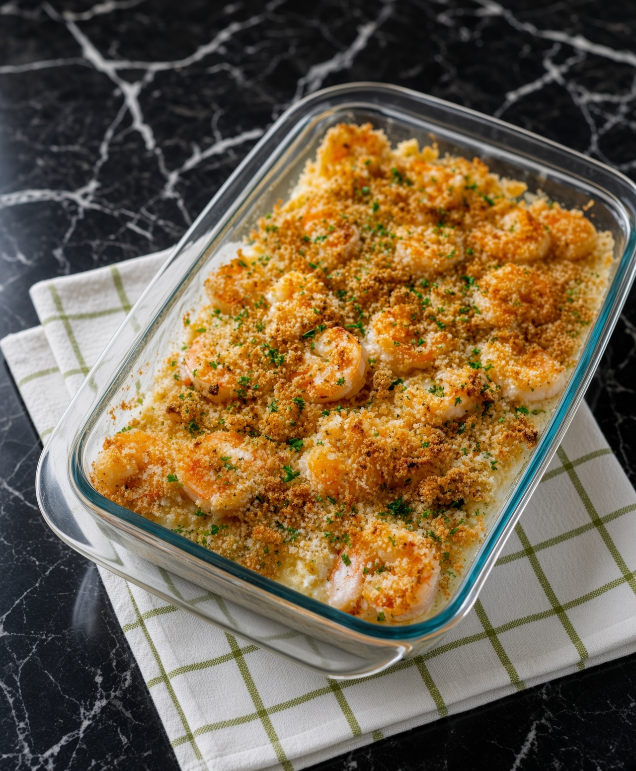 Crispy Shrimp Casserole