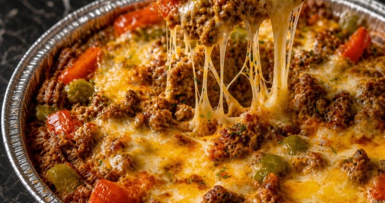 Low Carb Crustless Pizza Bowl