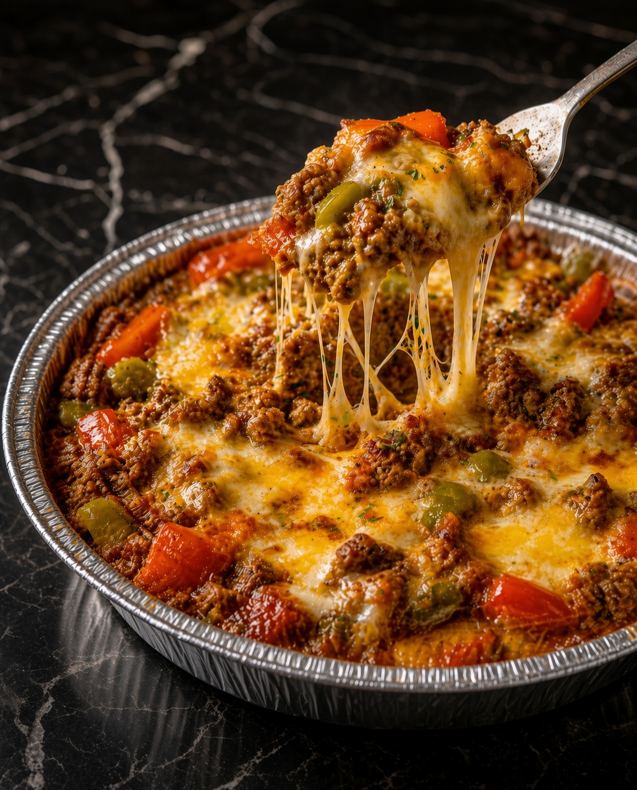 Low Carb Crustless Pizza Bowl