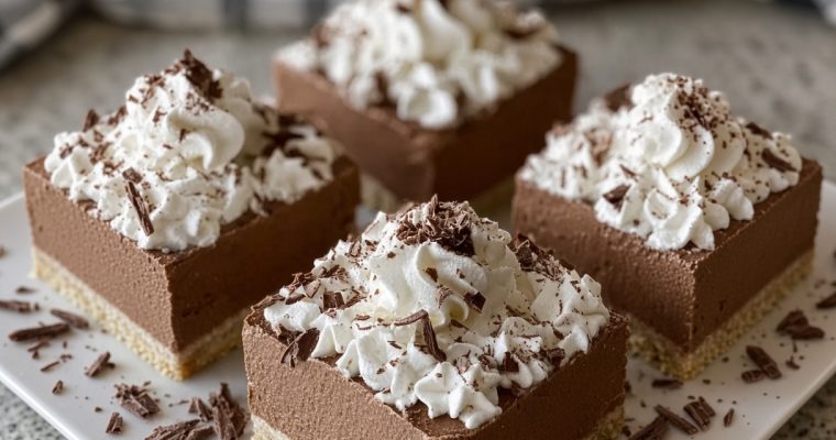 French Silk Pie Bars