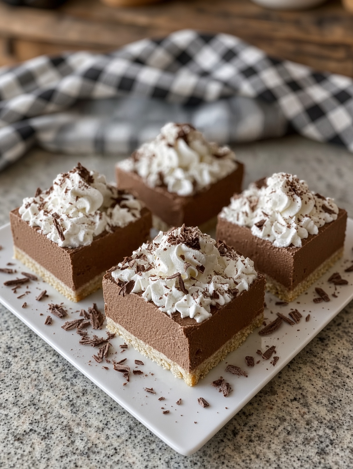 French Silk Pie Bars