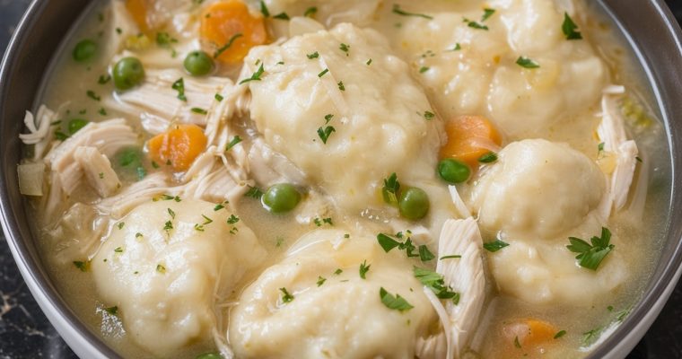 Crockpot Chicken and Dumplings