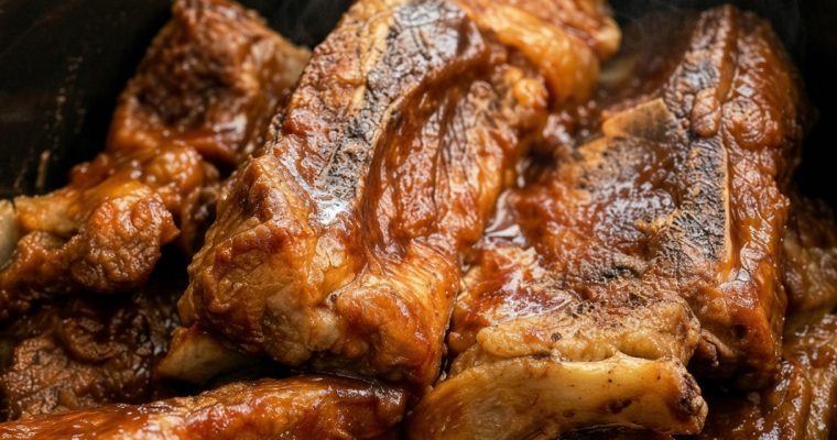 Slow Cooker Country-Style Boneless Pork Ribs