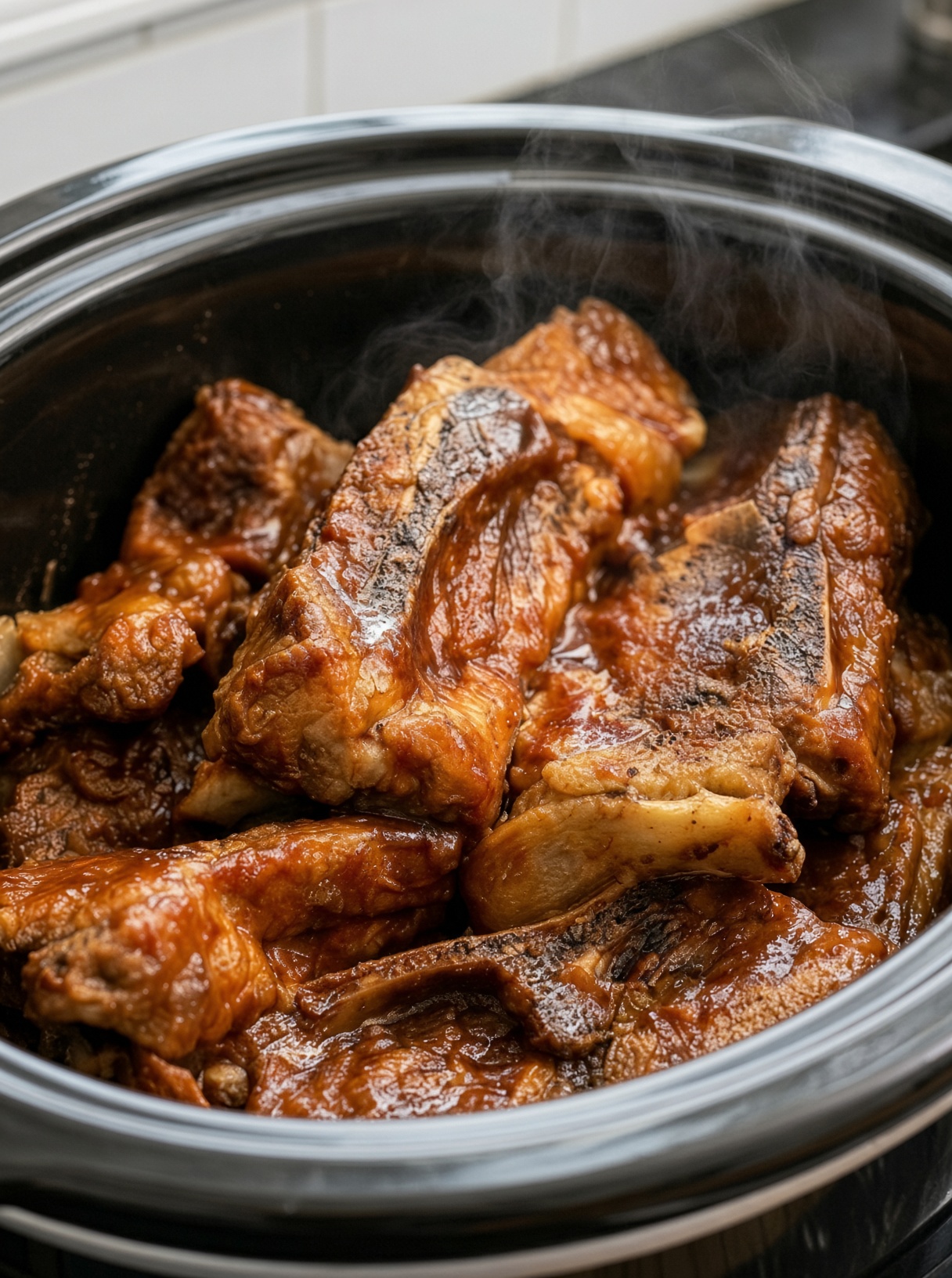 Slow Cooker Country-Style Boneless Pork Ribs