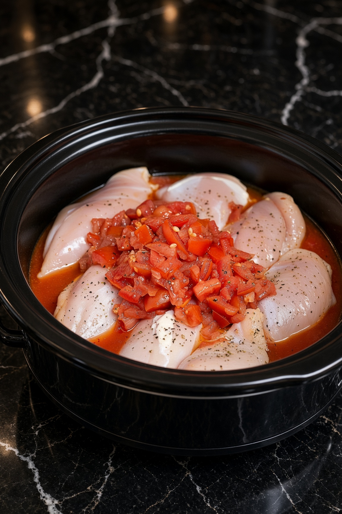 Slow Cooker Chicken Goulash
