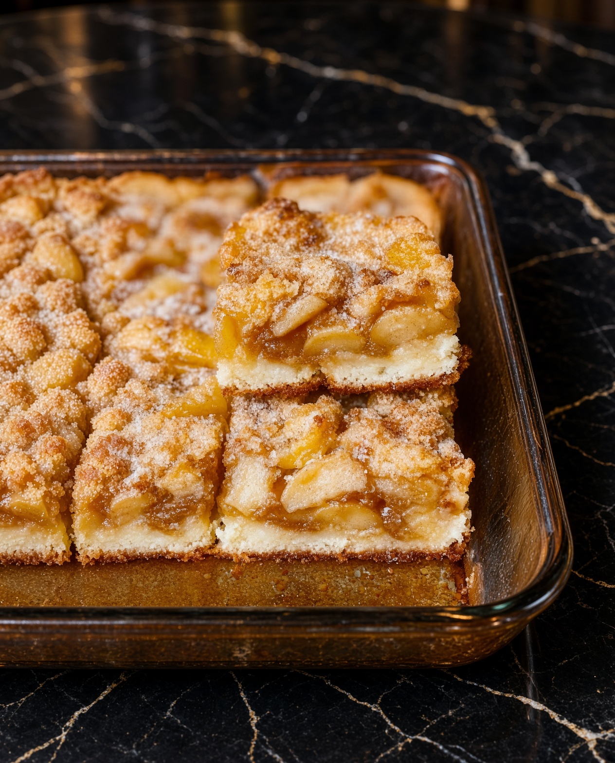 FLAKY APPLE PIE BARS