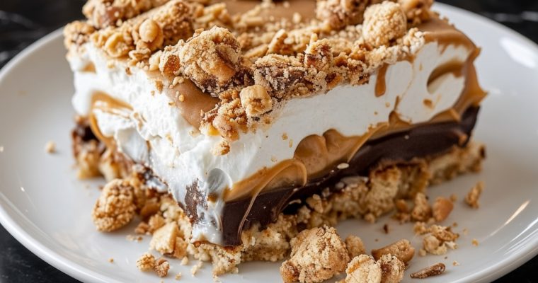 Peanut Butter Crunch Lasagna