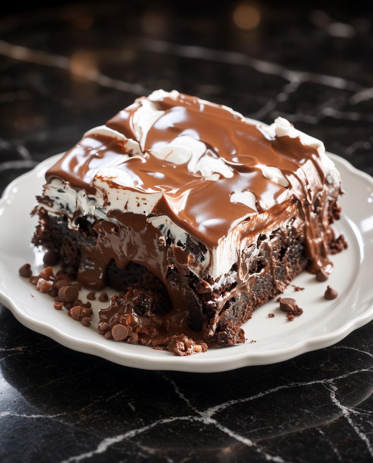 Mississippi Mud Cake