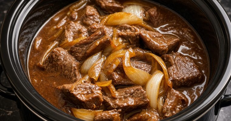 Slow Cooker French Onion Pot Roast