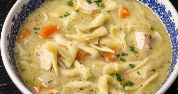 Creamy Chicken Noodle Soup