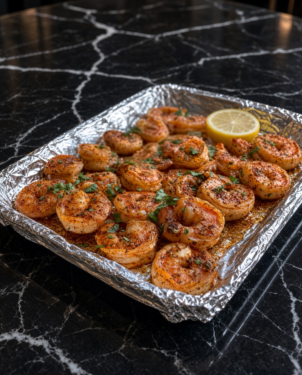 Baked Cajun Shrimp