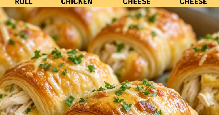 Chicken Crescent Roll Ups