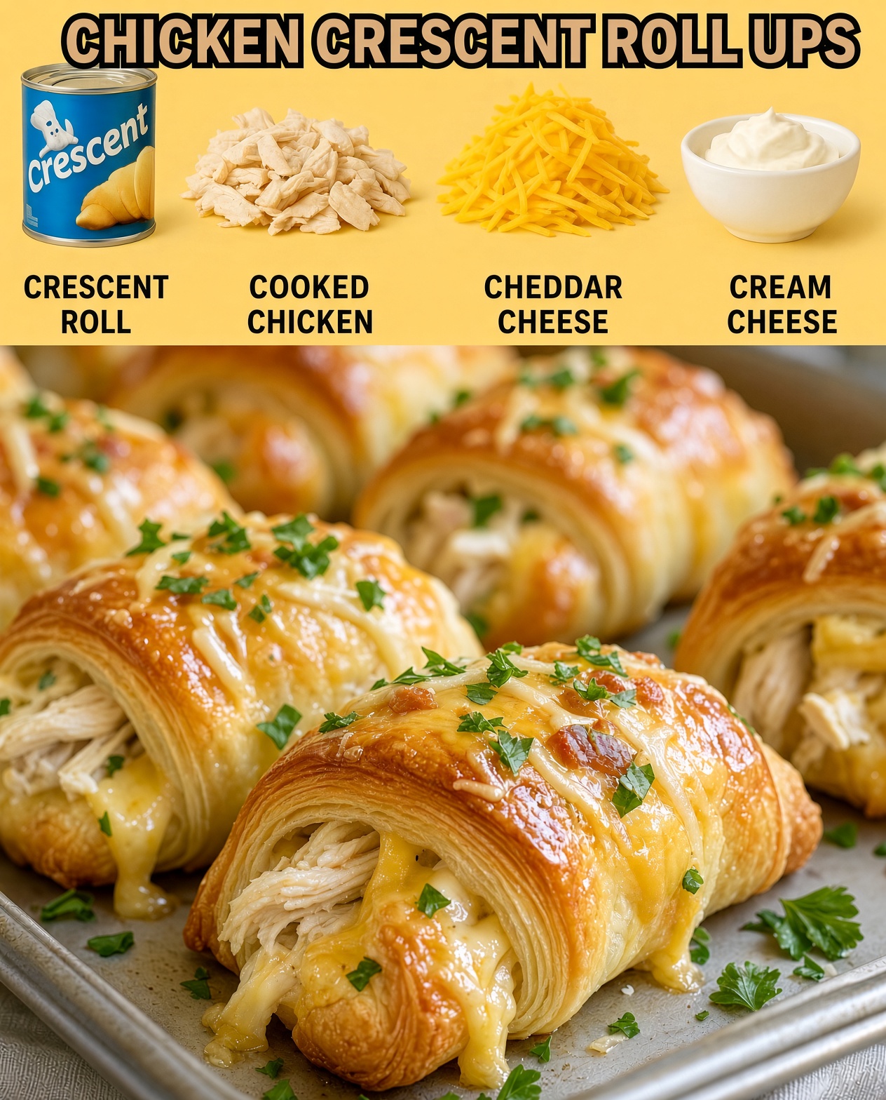 Chicken Crescent Roll Ups