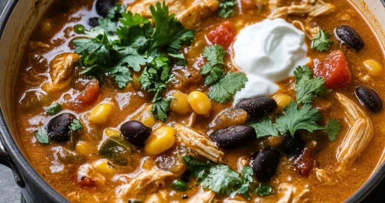8-CAN CHICKEN TACO SOUP