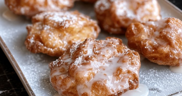Baked Apple Fritters