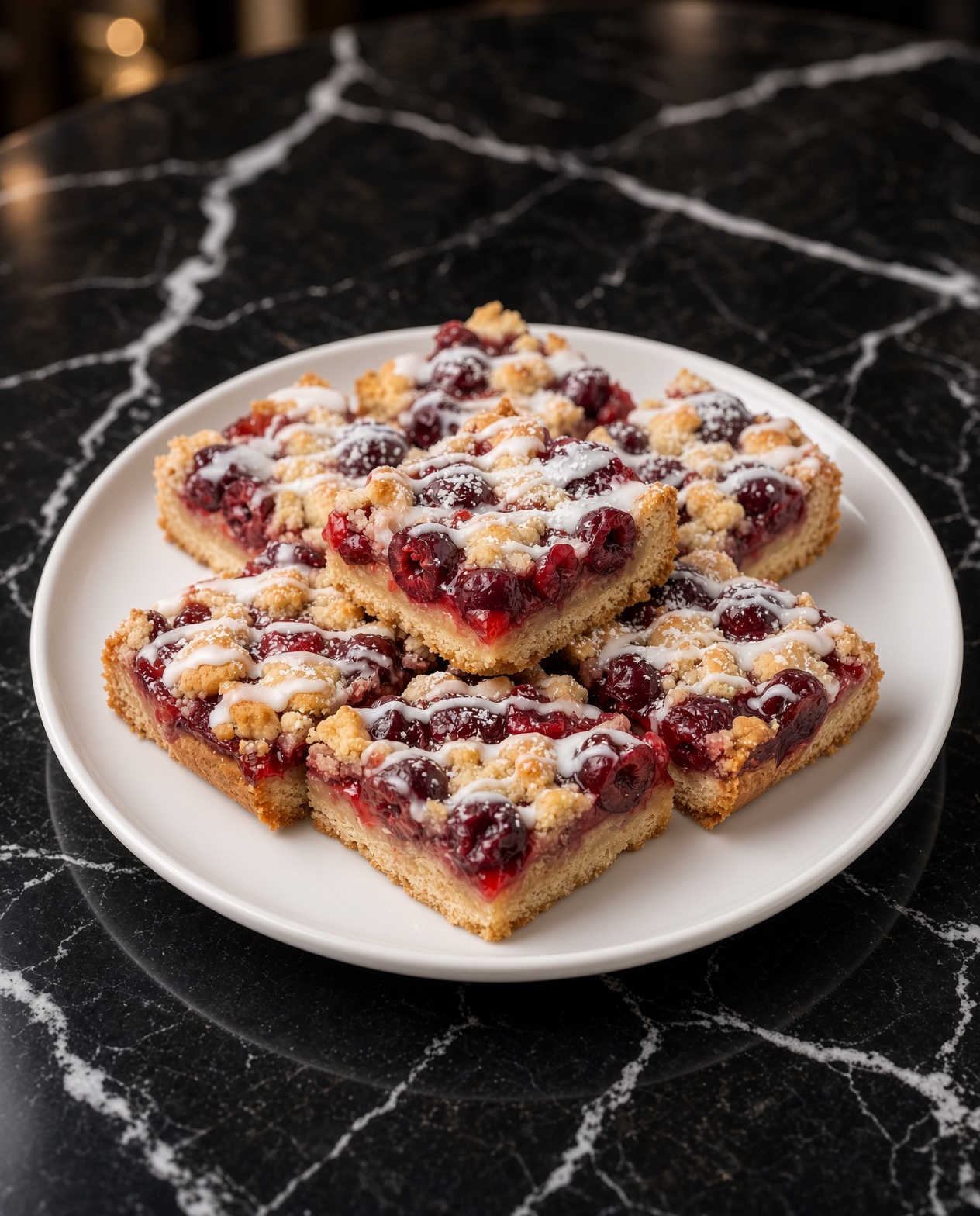 Christmas Cherry Bars
