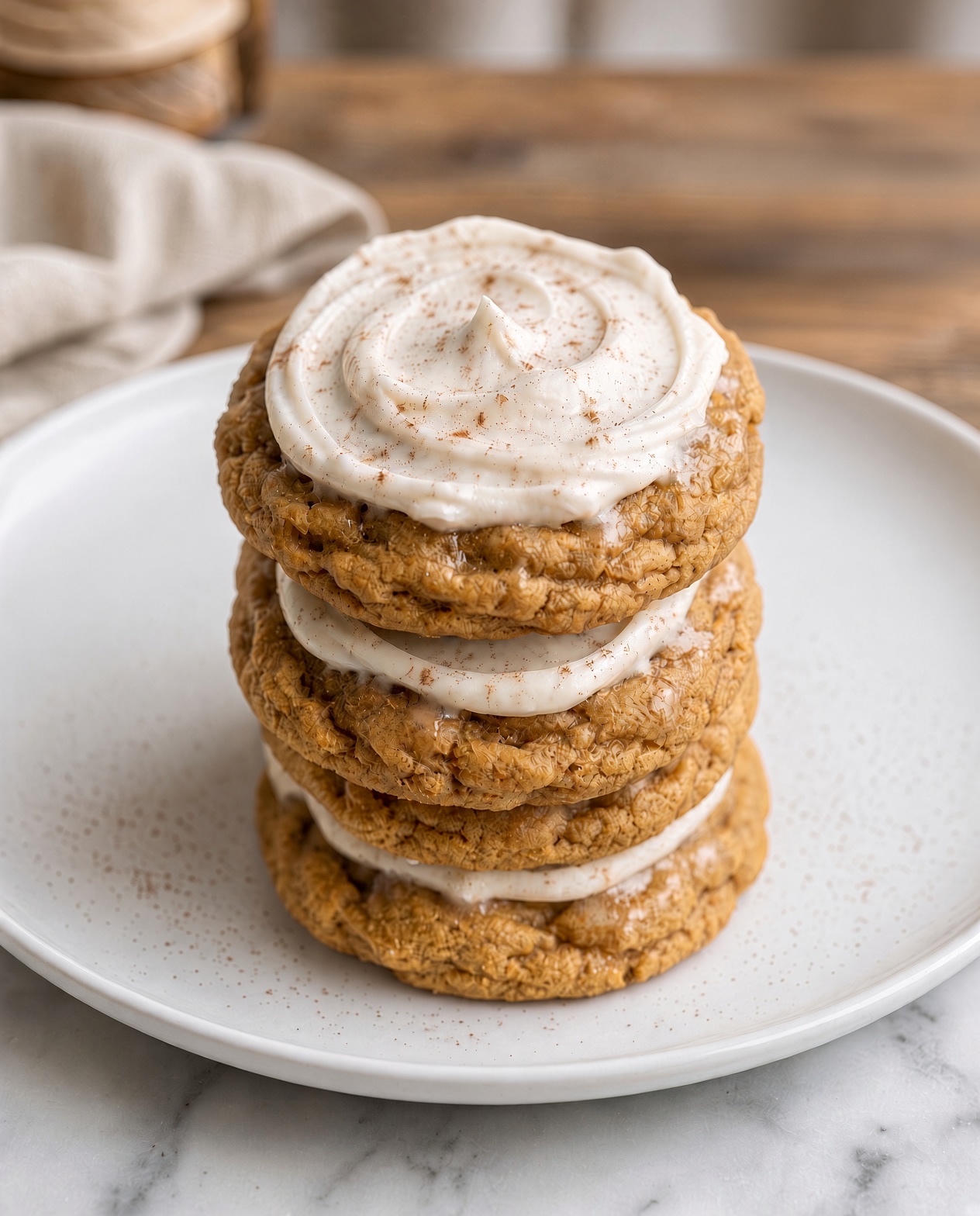 Pumpkin Cookies with Cake Mix