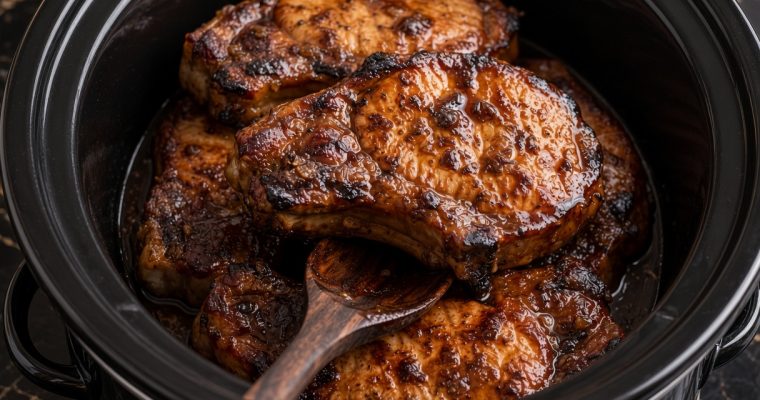 Slow Cooker Brown Sugar Pork Chops