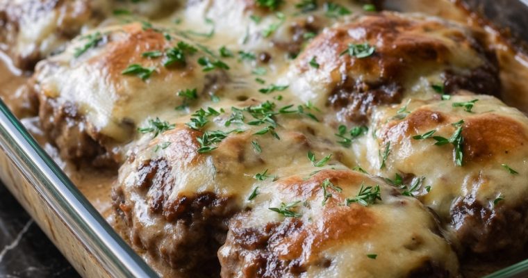Amish Hamburger Steak Bake