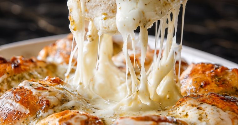 Stuffed Garlic Cream Cheese Rolls