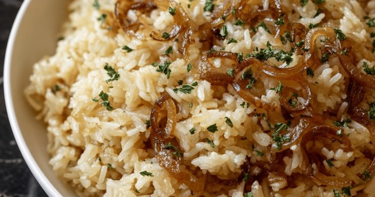 Southern French Onion Butter Rice