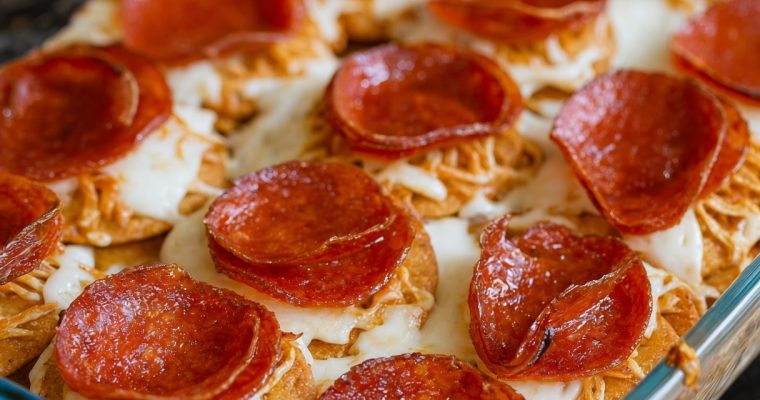 Pepperoni Pizza Crackers