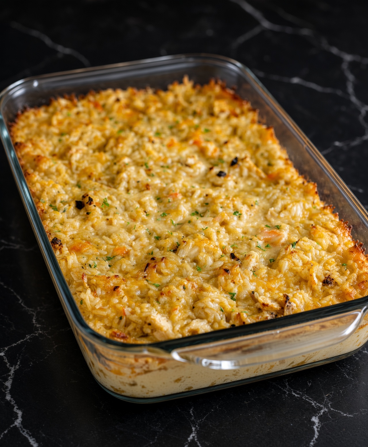 Grandma’s Chicken & Rice Casserole