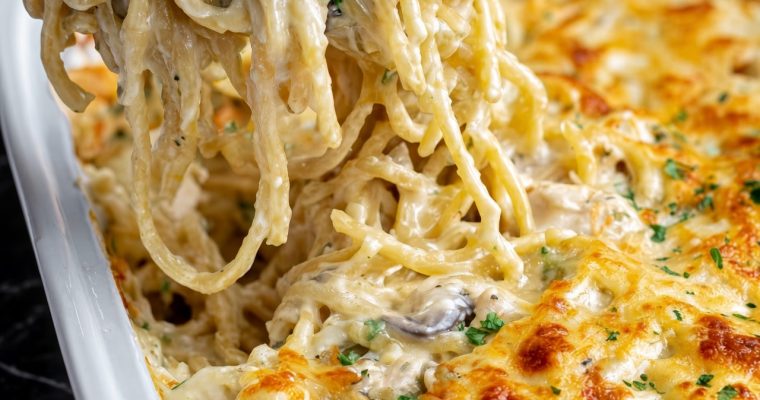 Creamy Chicken Tetrazzini