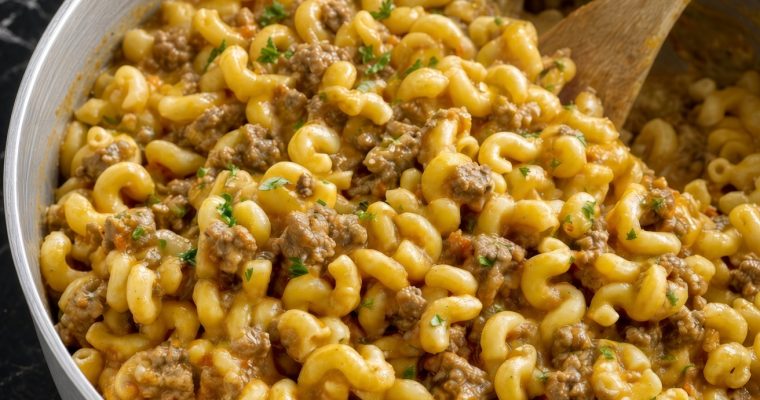 Homemade Hamburger Helper