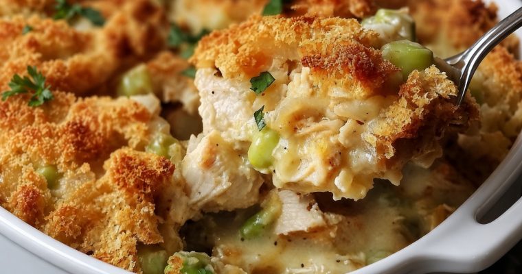 Chicken and Dressing Casserole