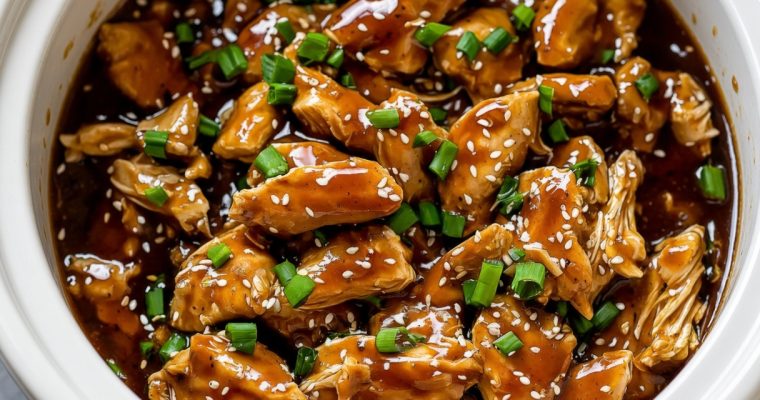 Slow Cooker Chicken Teriyaki