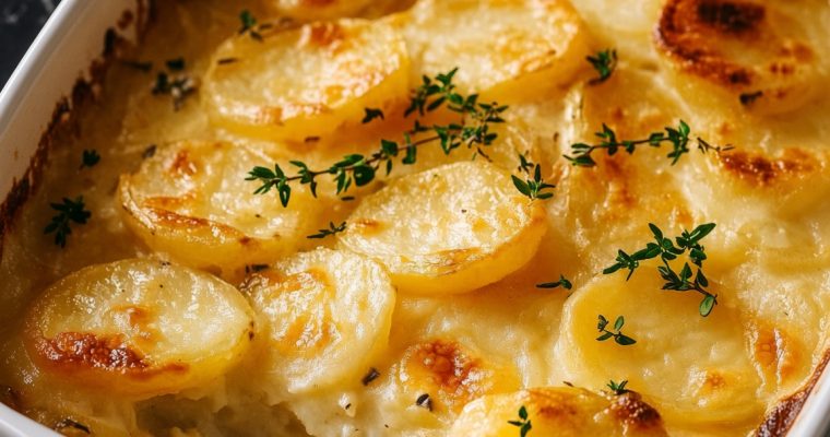 Homemade Scalloped Potatoes