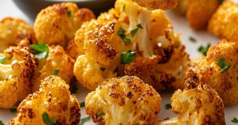 Golden Crispy Cauliflower Bites
