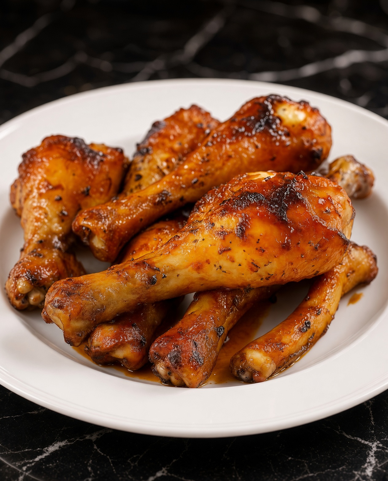 Caramelized Baked Chicken Legs or Wings