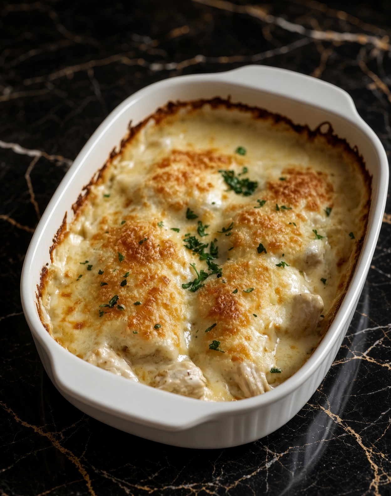 Cheesy Sour Cream Chicken Casserole