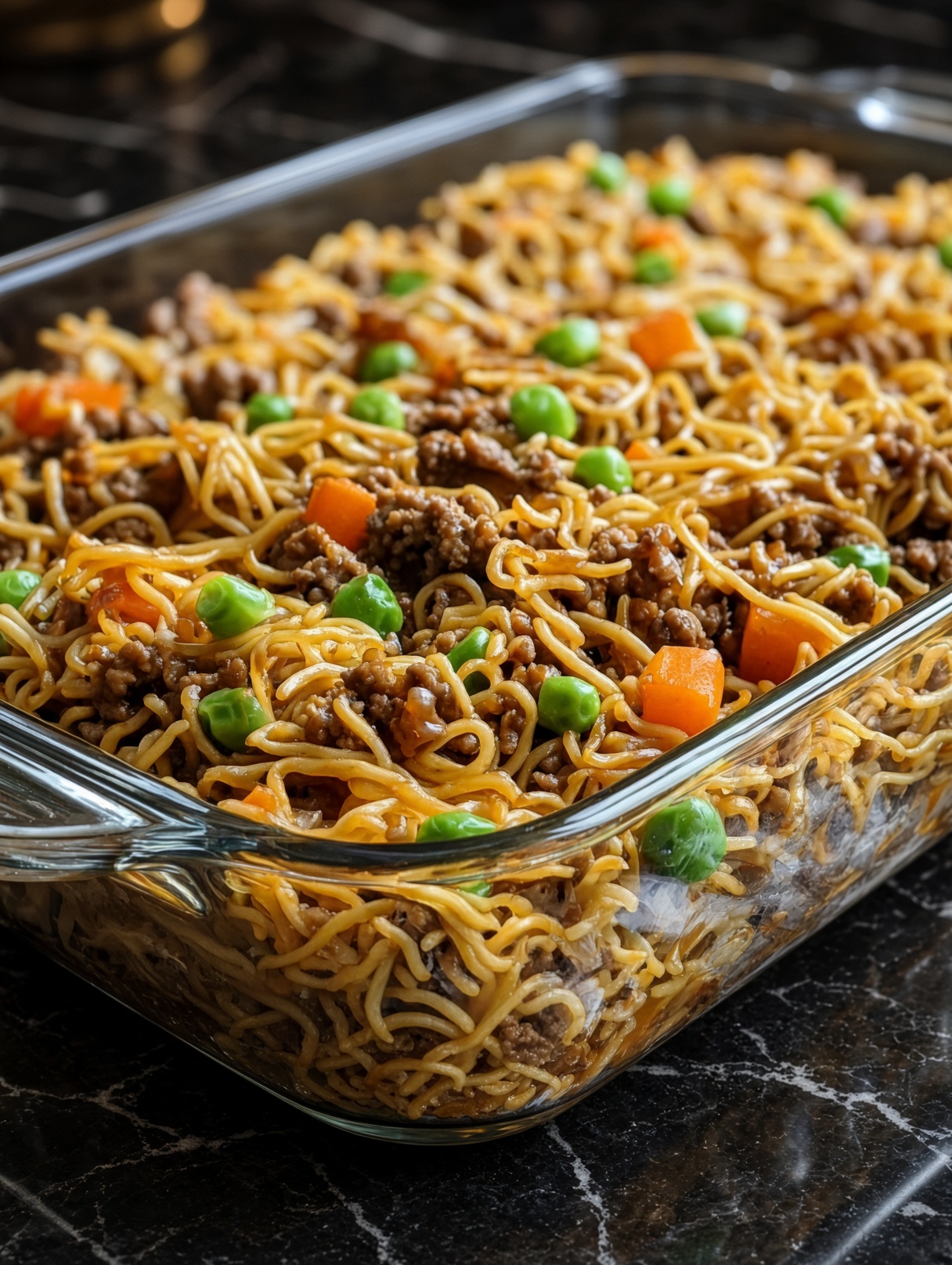 Slow Cooker Ground Beef Chow Mein
