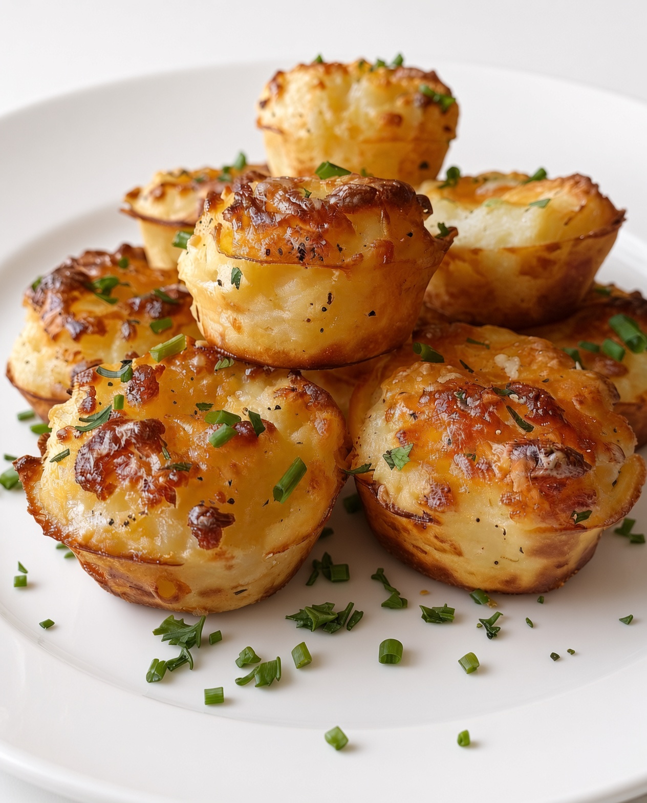 Cheesy Mashed Potato Puffs