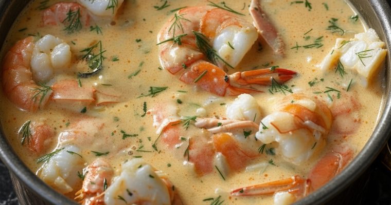 Crab and Shrimp Seafood Bisque