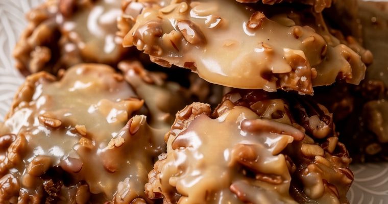 No-Bake Coconut Pecan Praline Dreams